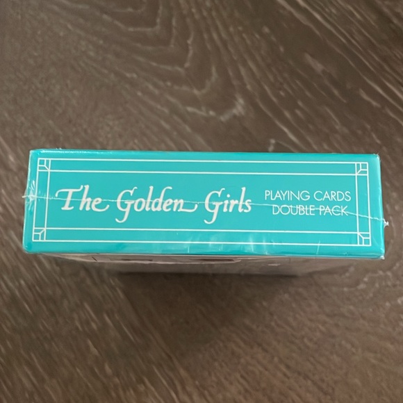Golden Girls Playing Cards Double Pack Set Game Booklet Never opened Sealed - Picture 5 of 8